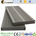 plastic decking made in Japan wpc decking/ 145mm & 105mm Brown Bracket type Trait wood plastic composite outdoor flooring